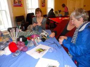 The crochet and knitting workshop